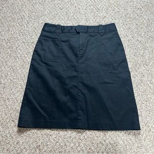 Banana Republic Factory Store Pencil Skirt Women’s 8 Navy Blue Pockets